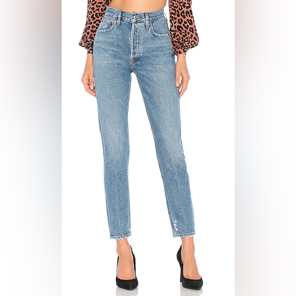 Agolde Jamie High-Rise Jeans